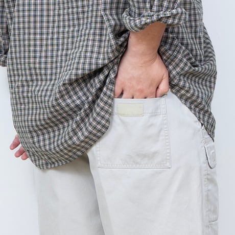 【USED】2000s Eddie Bauer : Cotton Poplin Bush Short Pant : w38