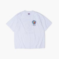 【USED】2000s BAYSIDE : "LOCAL 1-2 NY" Crew T-Shirt (Made in USA) : XXL