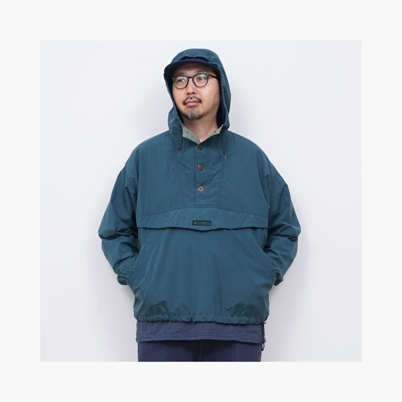 Columbia 90s Anorak ボクシー アノラックジャケット 90's Columbia Nylon Anorak Jacket | THE MOTEL