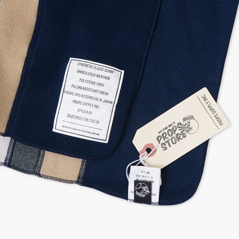 Props StoreフリースストライプマフラーBILLY'S別注 プロップスストア