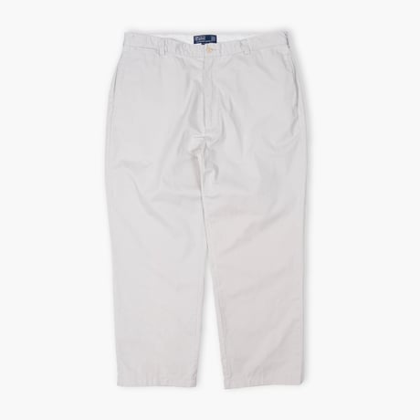 【USED】1990s-2000s Polo Ralph Lauren : "PHILIP PANT" Chino Plain Front Trouser : w42