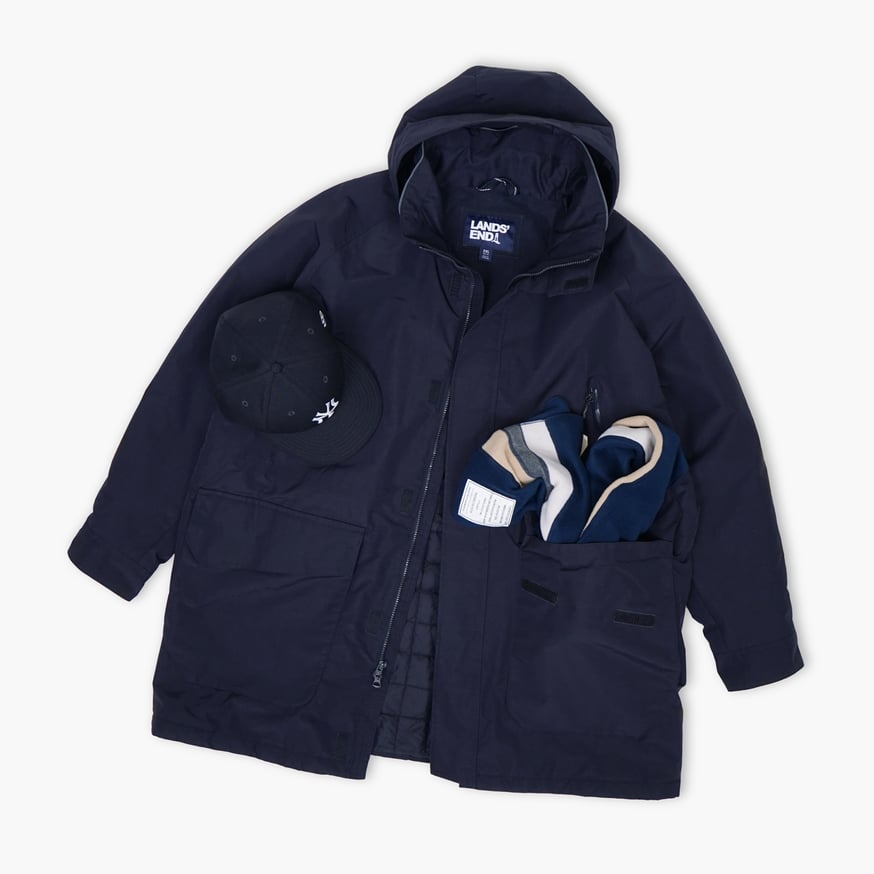 LANDS' END / Hooded Field Coat | BIG UNCLE STOR