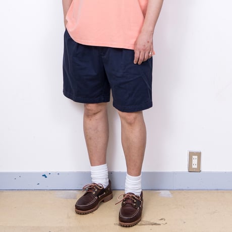 【USED】1990s-2000s Polo Ralph Lauren / "TYLER SHORT" Chino 2Tuck Short Pant / w42