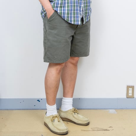 【USED】2010s carhartt USA : B25 Duck Painter's Short Pant : w40