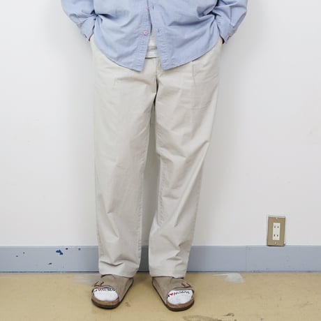 【USED】2000s L.L. Bean : 2Tuck Cotton Poplin Field Trouser : w36