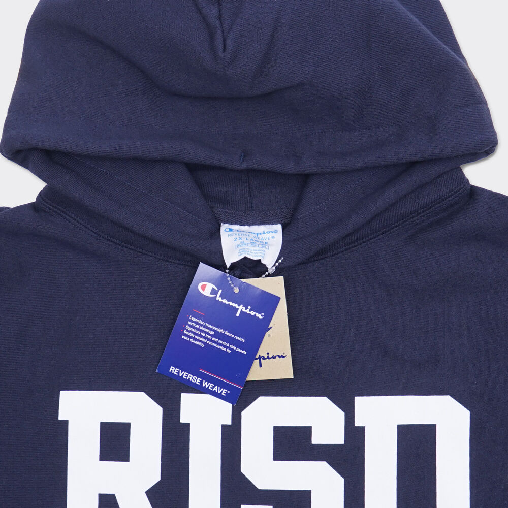 Champion side cheap stripe hoodie