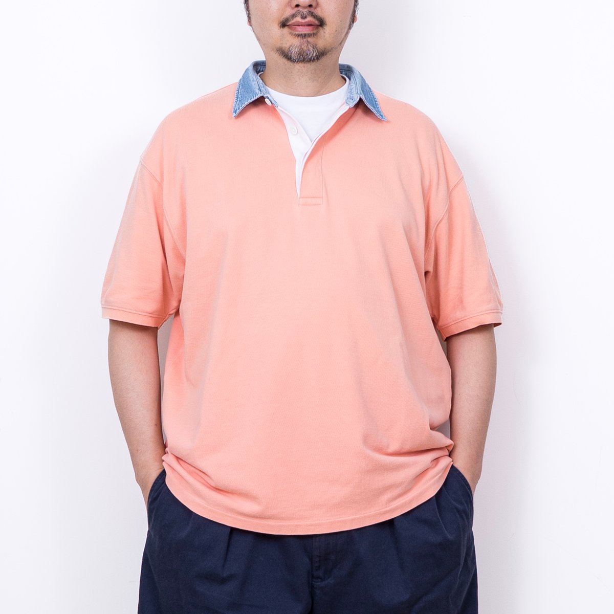 USED】1990s-2000s Eddie Bauer : Cotton Pique Ru