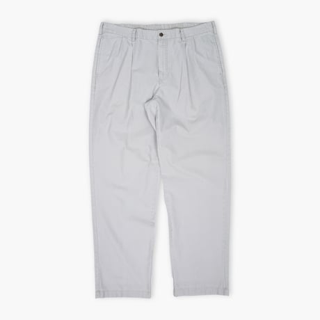 【USED】2000s L.L. Bean : 2Tuck Cotton Poplin Field Trouser : w36