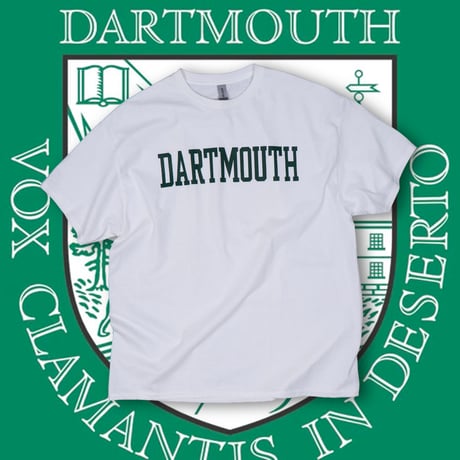 【NEW】Dartmouth College : "DARTMOUTH" Crew T-Shirt : XL