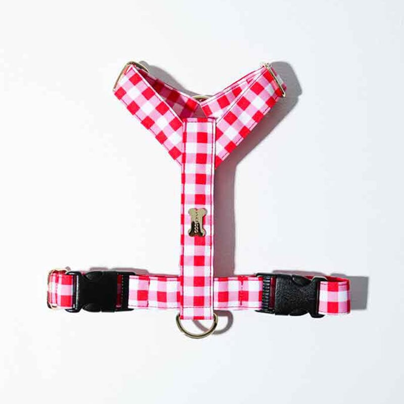 Barbie Check/バービーチェック H(エイチ)ハーネス(レッド) XS〜L | N