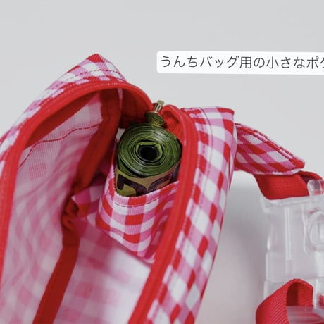 Barbie Check/バービーチェック お散歩ファンシーバッグ M/L