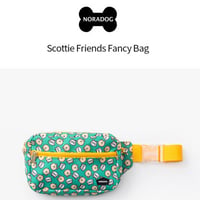 Scottie Friendsファンシーお散歩バッグM/Lサイズ