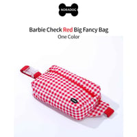 Barbie Checkバービーチェック レッド　お散歩ファンシーバッグM/L