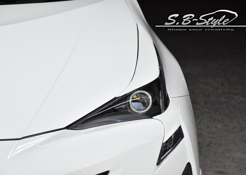 ZVW50 ZVW51 プリウス 前期用 アイラインTYPE2 アッパー【未塗装