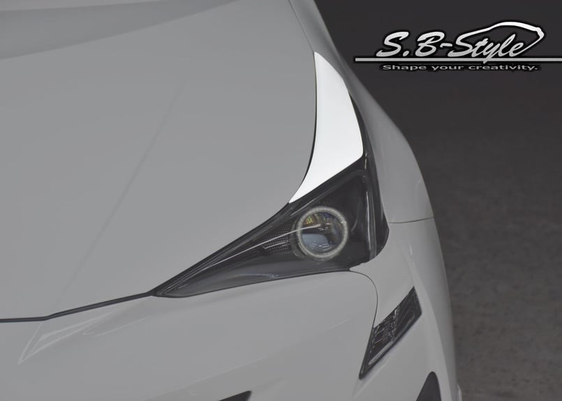 ZVW50 ZVW51 プリウス 前期用 アイラインTYPE1 アッパー【塗装済み