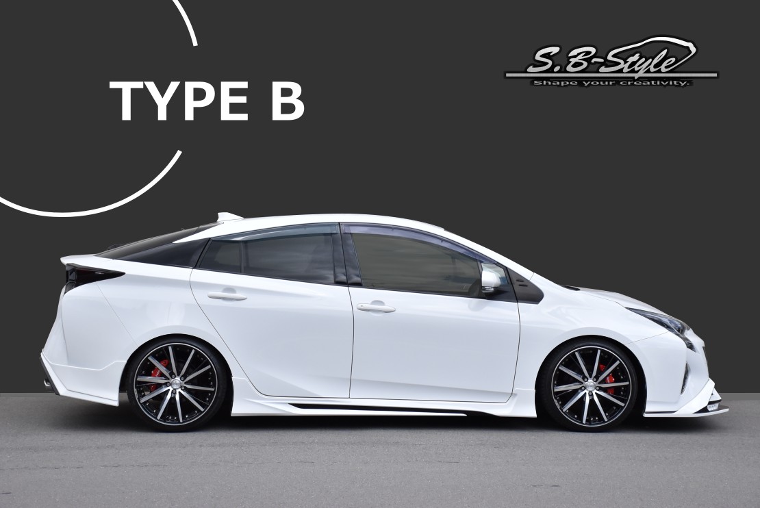 50プリウス ダウンサス4本　30~35mmダウン ZVW50 ZVW51 プリウス 前期 後期 ダウンサスTYPE B 4本1台分セット