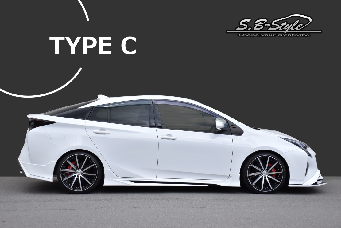 ZVW50 ZVW51 プリウス 前期 後期 ダウンサスTYPE C 4本1台分セット