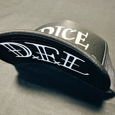 TRUCKER HAT(mesh cap) BLACK