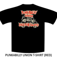 PUNKABILLY UNION T-shirt(RED)