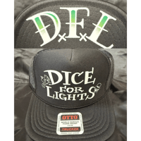 TRUCKER HAT(mesh cap) BLACK