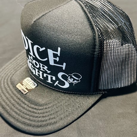 TRUCKER HAT(mesh cap) BLACK