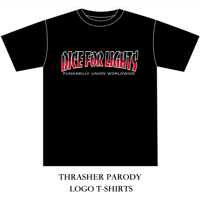 LOGO T-shirts(THRASHER parody)