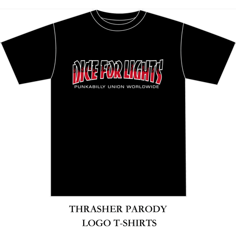 LOGO T-shirts(THRASHER parody)