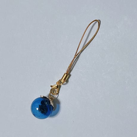 フィギュえもん美隕石BlueFruits Ver.2 チャーム大　ゴールドストラップ付