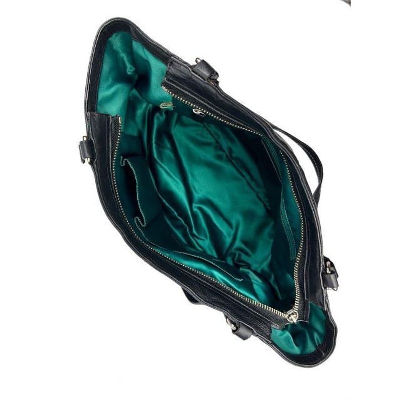 コーチ 23284 キャリーオールレザートートバッグ ブラック黒 ビジネス