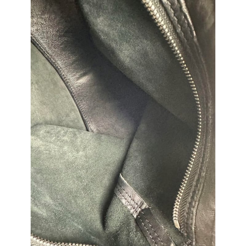 ジョルジオアルマーニ GIORGIO ARMANI ブラック スエード レザー