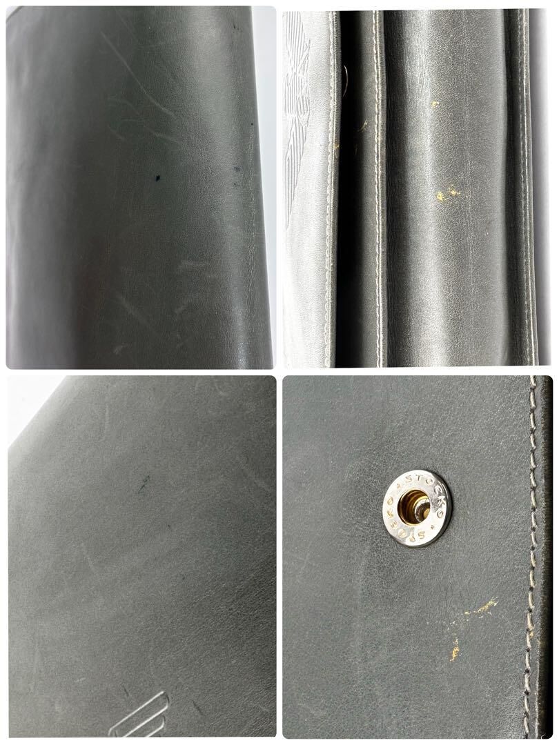 ジョルジオアルマーニ クラッチバッグ セカンドバッグ Valextra グレー ジョルジオアルマーニ クラッチバッグ セカンドバッグ Valextra グレー