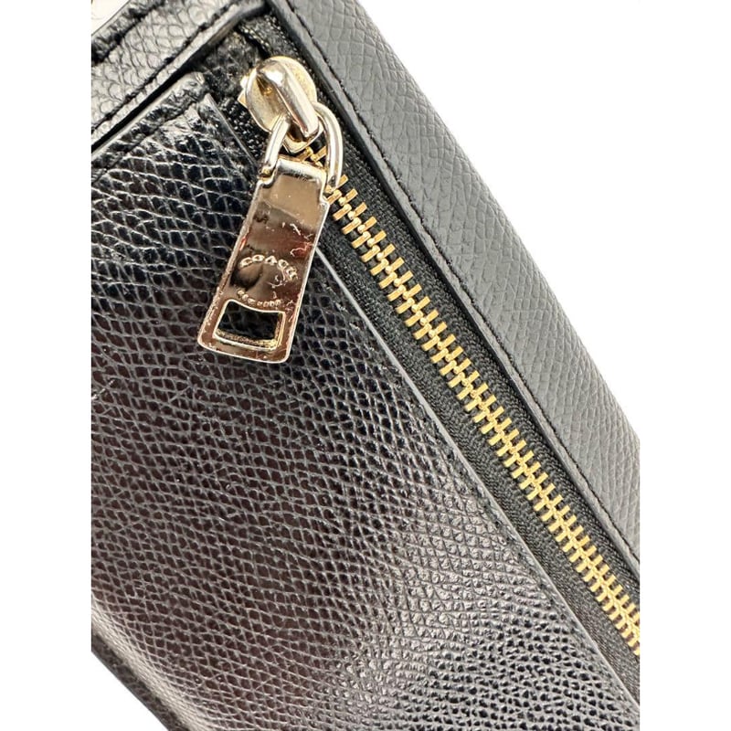 【新品未使用】COACH 長財布　シグネチャー　ブラック　ゴールド Amazon | [コーチ] 財布 長財布 C7360 ロング ジップ アラウンド