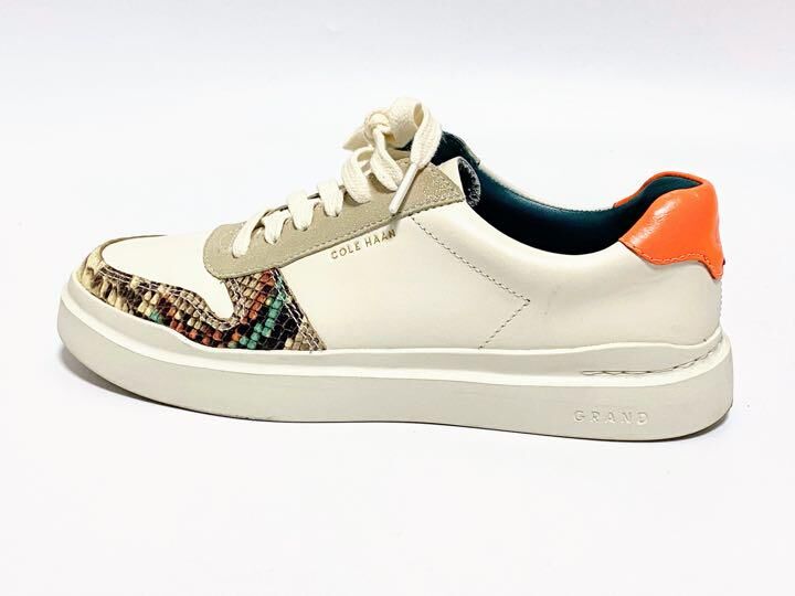 コールハーン パイソン グランドプロ ラリー コート スニーカー