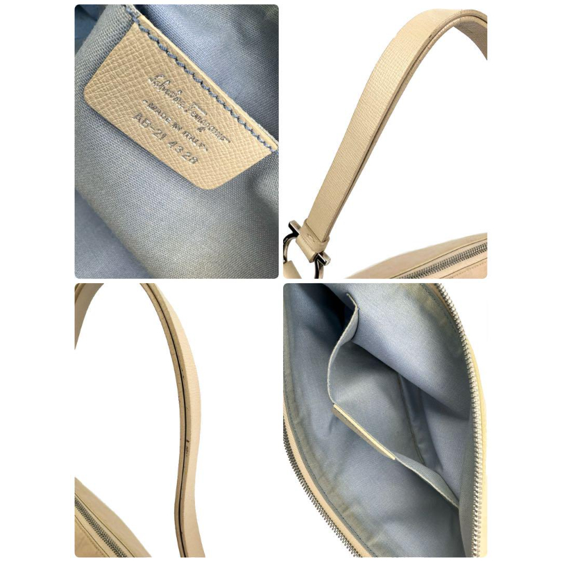 Salvatore Ferragamo フェラガモ ガンチーニ ナイロンレザー