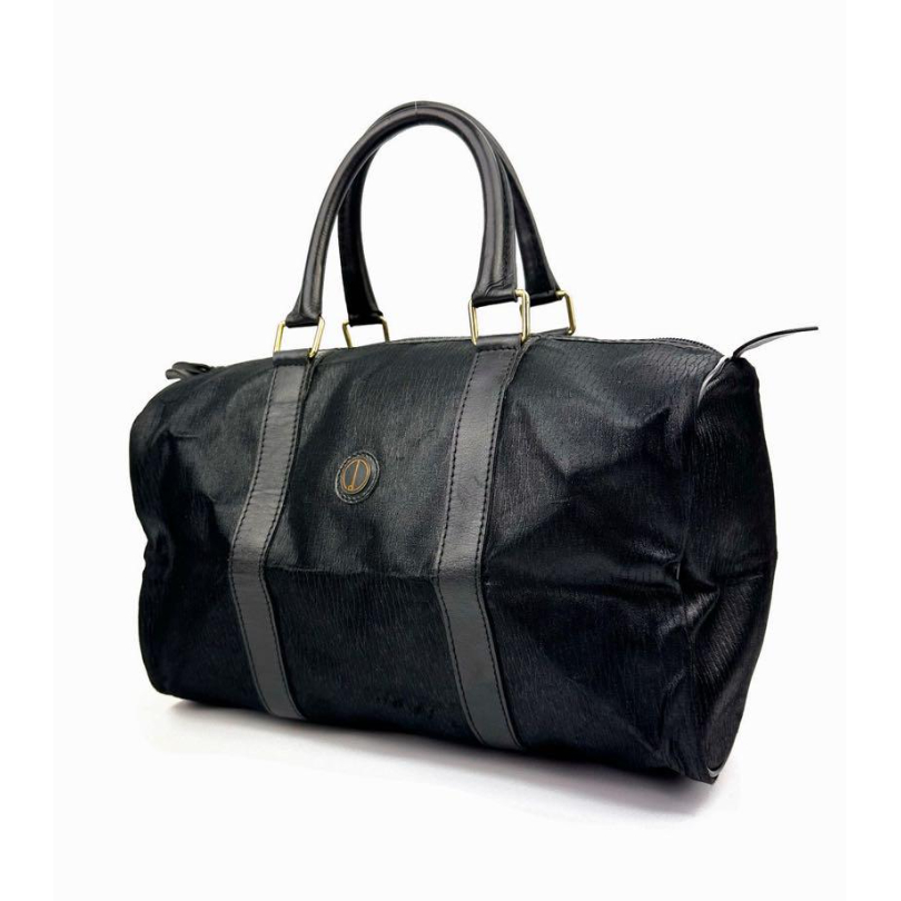 ダンヒル dunhill ハンドバッグ ナイロン レザー ミニボストン ダンヒル dunhill ハンドバッグ ナイロン レザー ミニボストン
