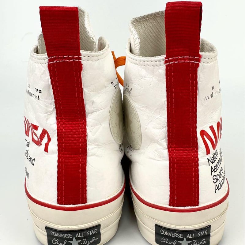 コンバース NASA コラボ ハイカットスニーカー 22cm 白ホワイト 運動靴