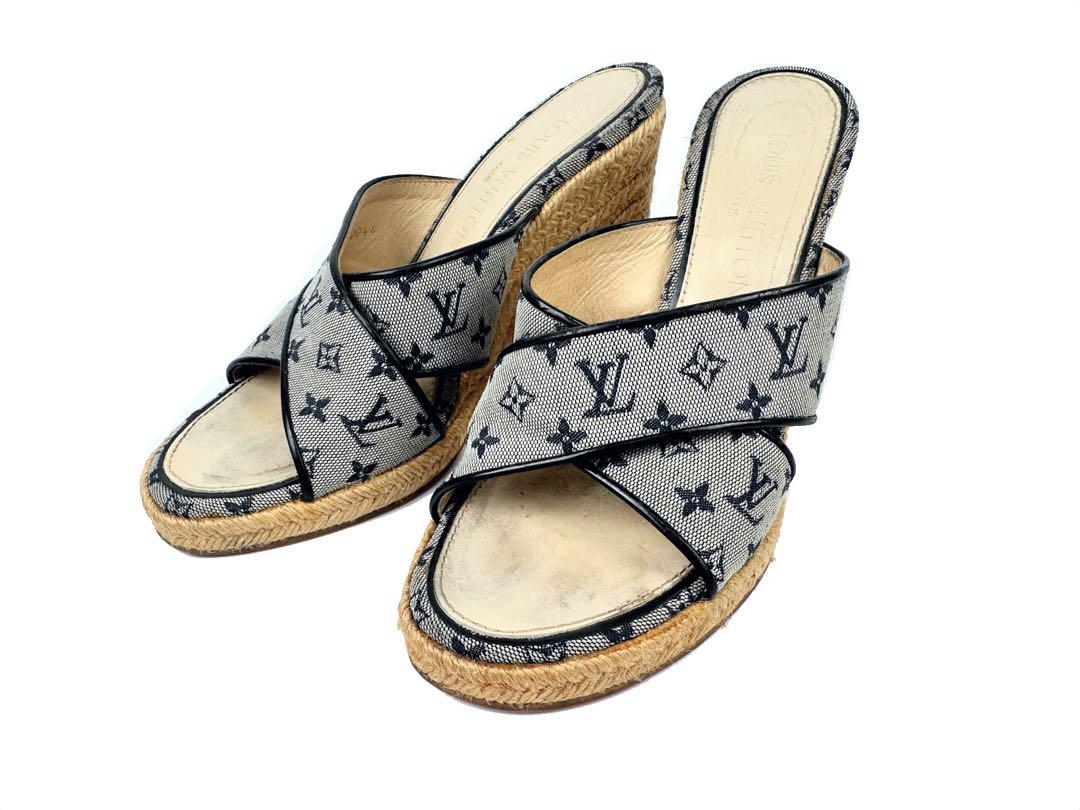 BALENCIAGA サンダル エスパドリーユ エルメス ルイヴィトン 中古・古着通販】LOUIS VUITTON (ルイ ヴィトン) エスパドリーユ