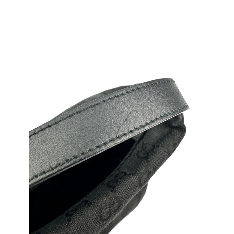 GUCCI グッチ GG ミニハンドバッグ 黒 ブラック キャンバス GUCCI グッチ GG ミニハンドバッグ 黒 ブラック キャンバス