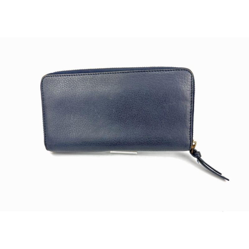 トリーバーチ TORY BURCH 長財布 ネイビー レザー ウォレット トリーバーチ TORY BURCH 長財布 ネイビー レザー ウォレット