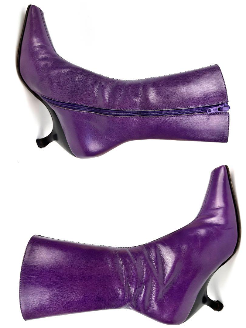 美品】ミュウミュウmiu miu エナメルレザー×ウールリボン 総花柄