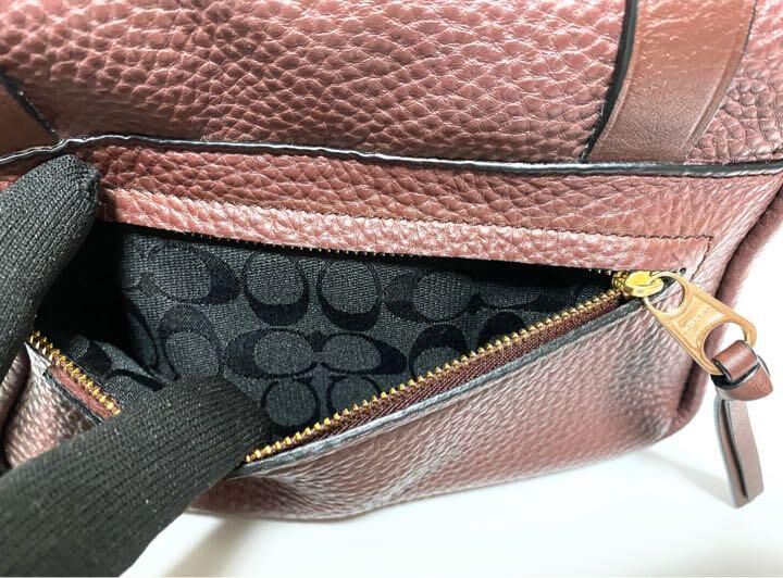 COACH コーチ 2WAY ハンドバッグ ショルダーバッグ ボルドー レザー コーチ レザー 2WAYハンド・ショルダーバッグ 32262 ボルドー 高級革