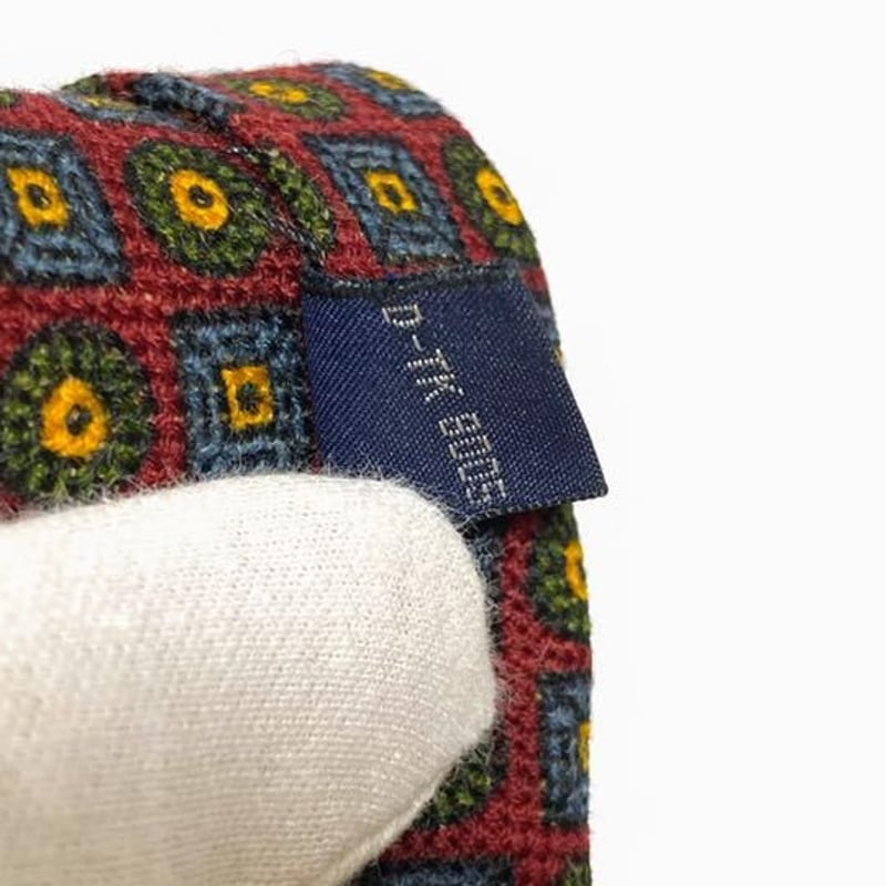 Burberry ネクタイ ビジネス スース カジュアル 秋色 赤 小豆色 就活