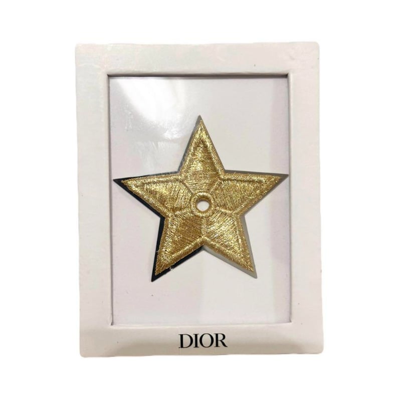 クリスチャンディオール Christian Dior ピンバッチ スター 星 クリスチャンディオール Christian Dior ピンバッチ スター 星