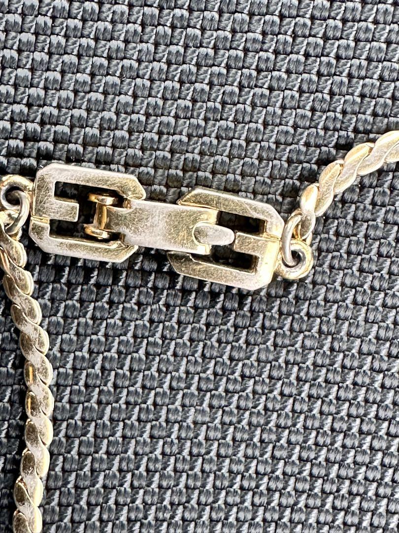 GIVENCHY ジバンシィ 喜平 チェーンゴールドカラー ブレスレット Gロゴ