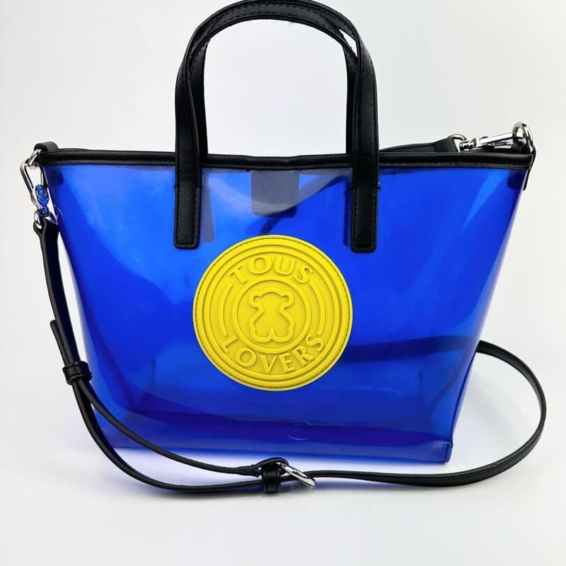 トウス 2wayスケルトン ショルダー ラバーハンドバッグ トウス 2wayスケルトン ショルダー ラバーハンドバッグ