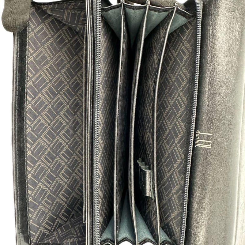 ダンヒル クラッチバッグ カーフレザー セカンドバッグストラップ