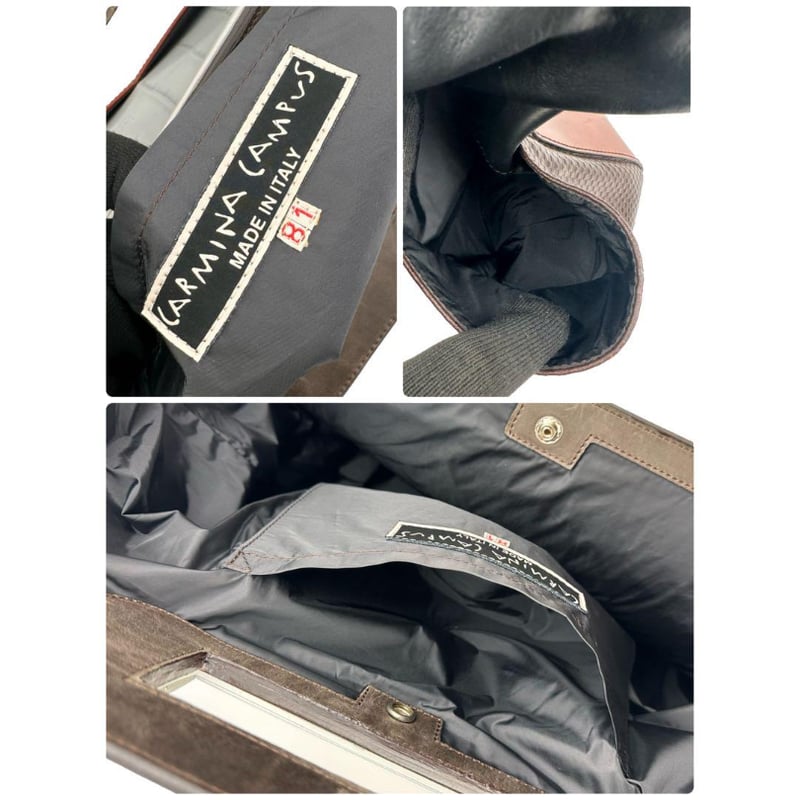 CARMINA CAMPUS カルミナカンプス ブリーフケース ビジネスバッグ 総柄 
