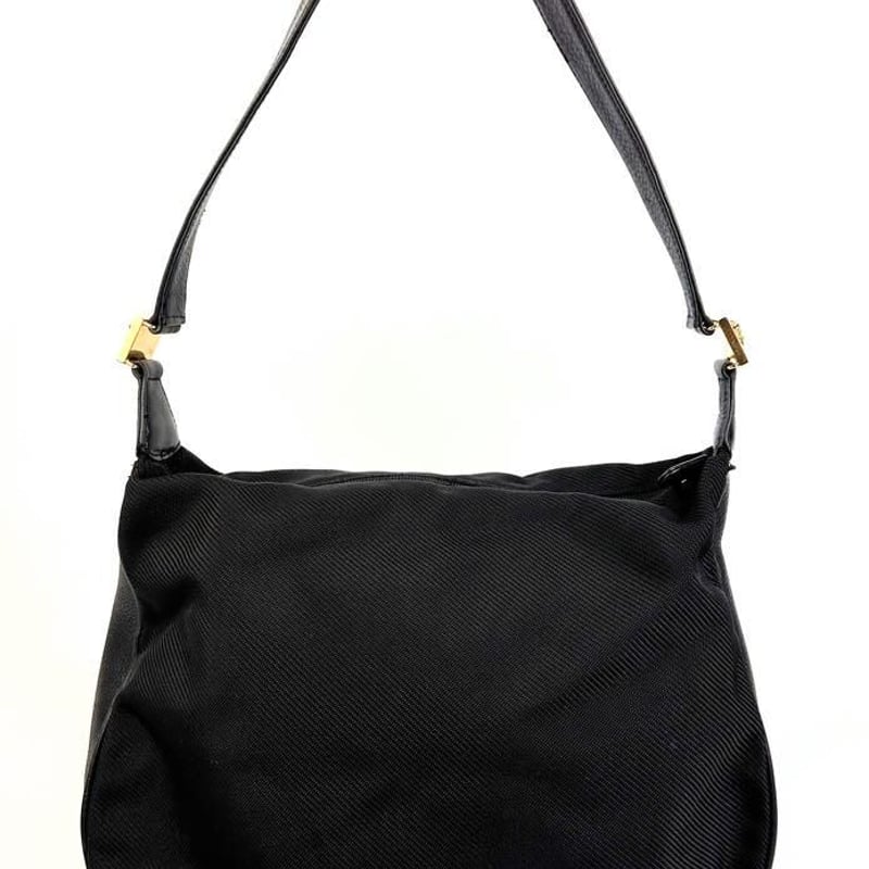 Gianni Versace ブラックレザーショルダーバッグ値下げ中☆ usdve82753011-1a.jpg