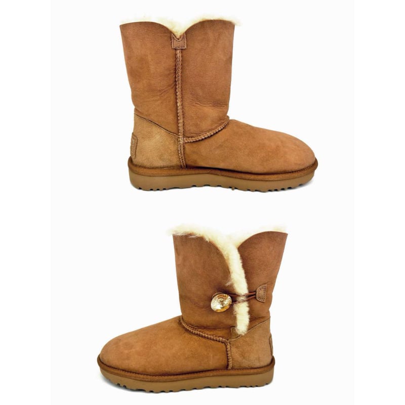 アグ UGG スワロフスキー ベイリー ムートンブーツ 24cm スターン 