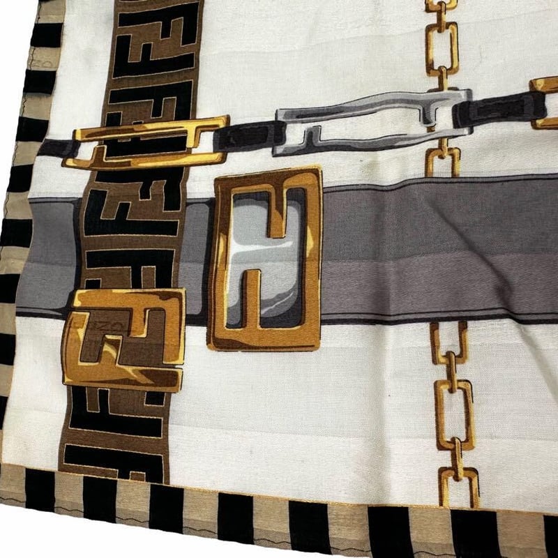 フェンディ FENDI バンダナ ハンカチ スカーフ 首飾り ズッカ フェンディ FENDI バンダナ ハンカチ スカーフ 首飾り ズッカ
